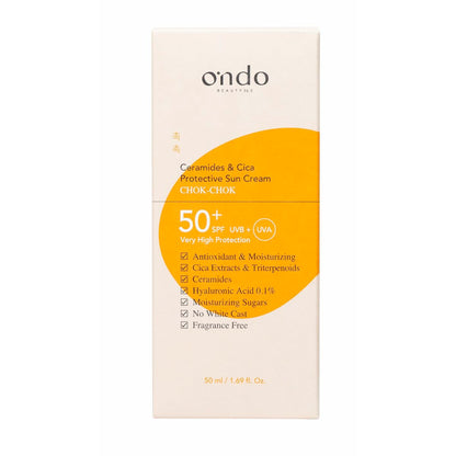 Facial Sun Cream Ondo Beauty 36.5 CERAMIDE & CICA-7