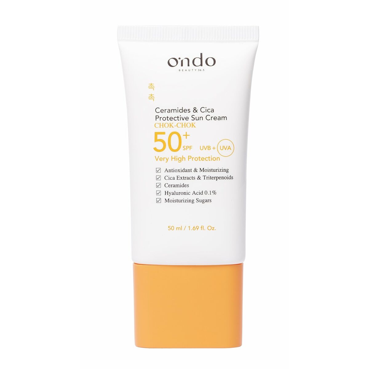 Facial Sun Cream Ondo Beauty 36.5 CERAMIDE & CICA-5