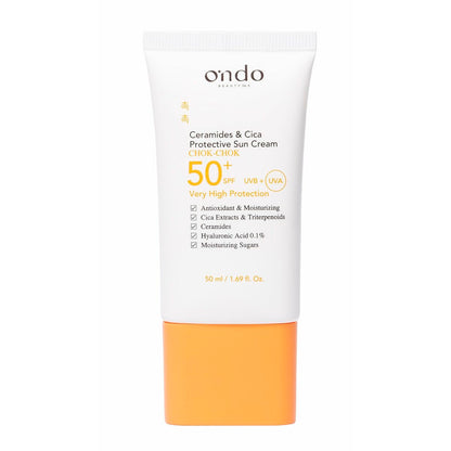 Facial Sun Cream Ondo Beauty 36.5 CERAMIDE & CICA-5