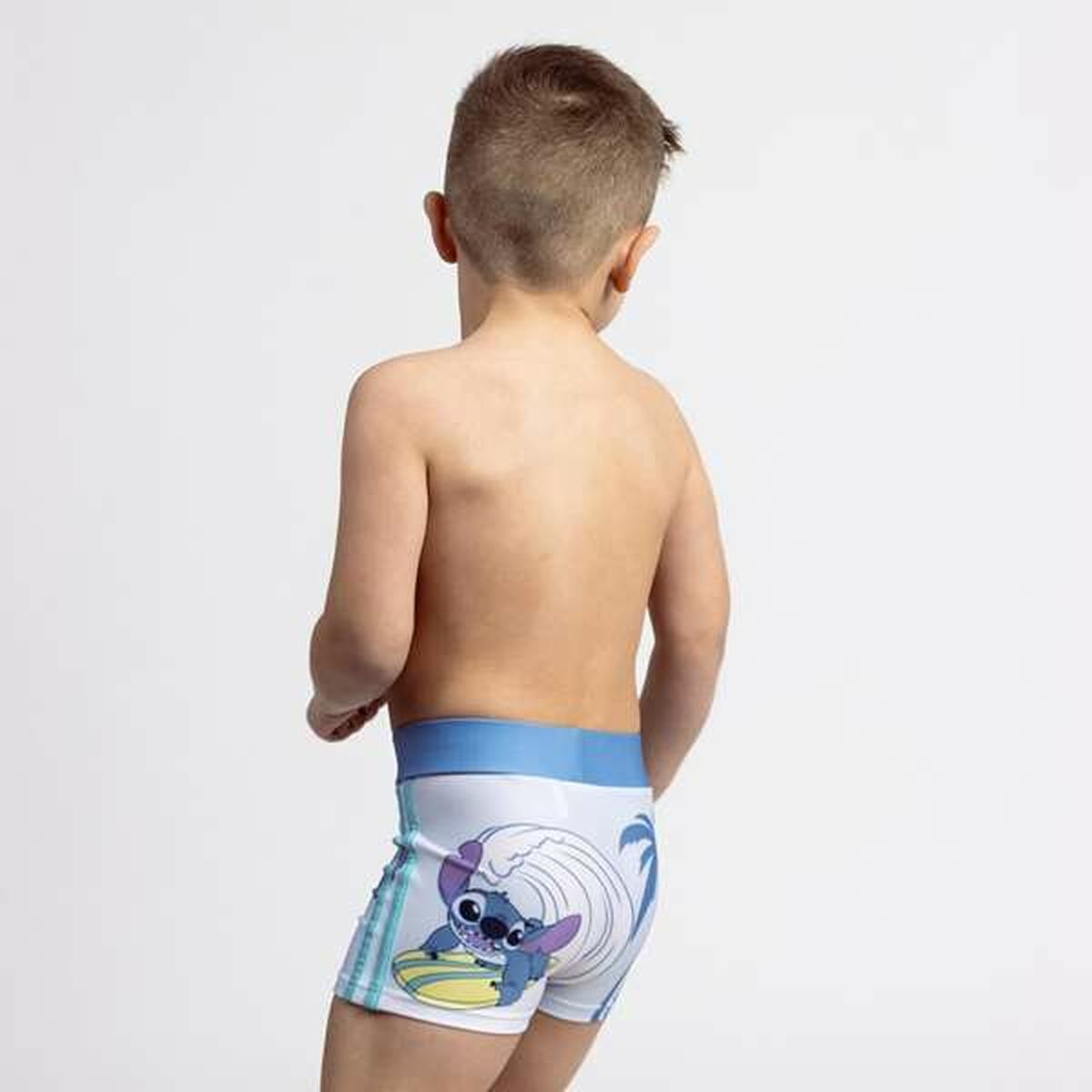Children's boxer shorts Stitch Blue-1