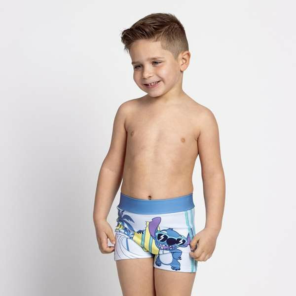 Boys Swim Shorts Stitch-2