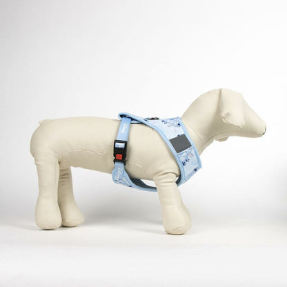 Dog Harness Stitch Light Blue XS/S-7
