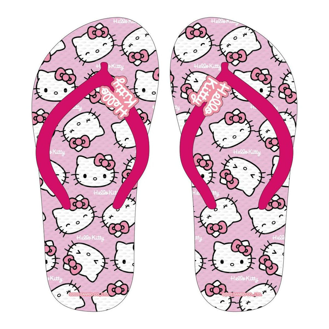 Flip Flops for Children Hello Kitty Pink-1