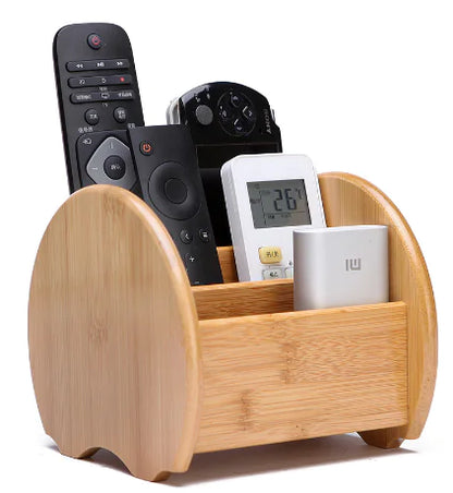 Creative Desktop Organizer for Remote and Cosmetics