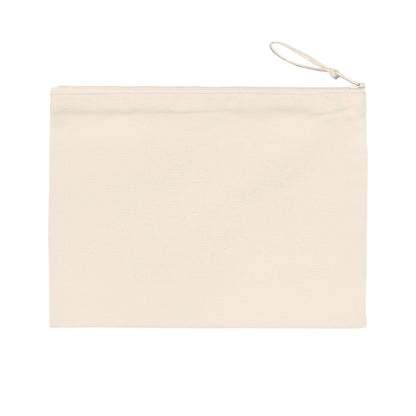 Eco-Friendly Pouch with 'Field of Poppies' I Original Artwork by American Artist Barbara Cleary-1