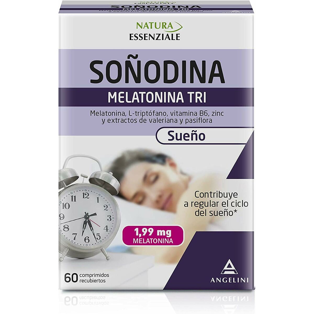 Insomnia supplement Natura Essenziale Soñodina Calm Melatonin 60 Units-0