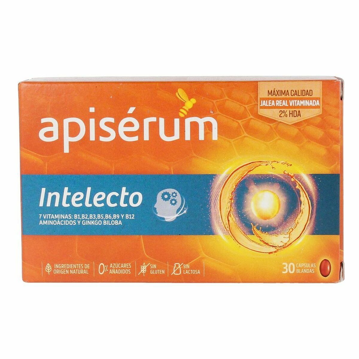 Brain supplement Apiserum Intelecto 30 Units-0