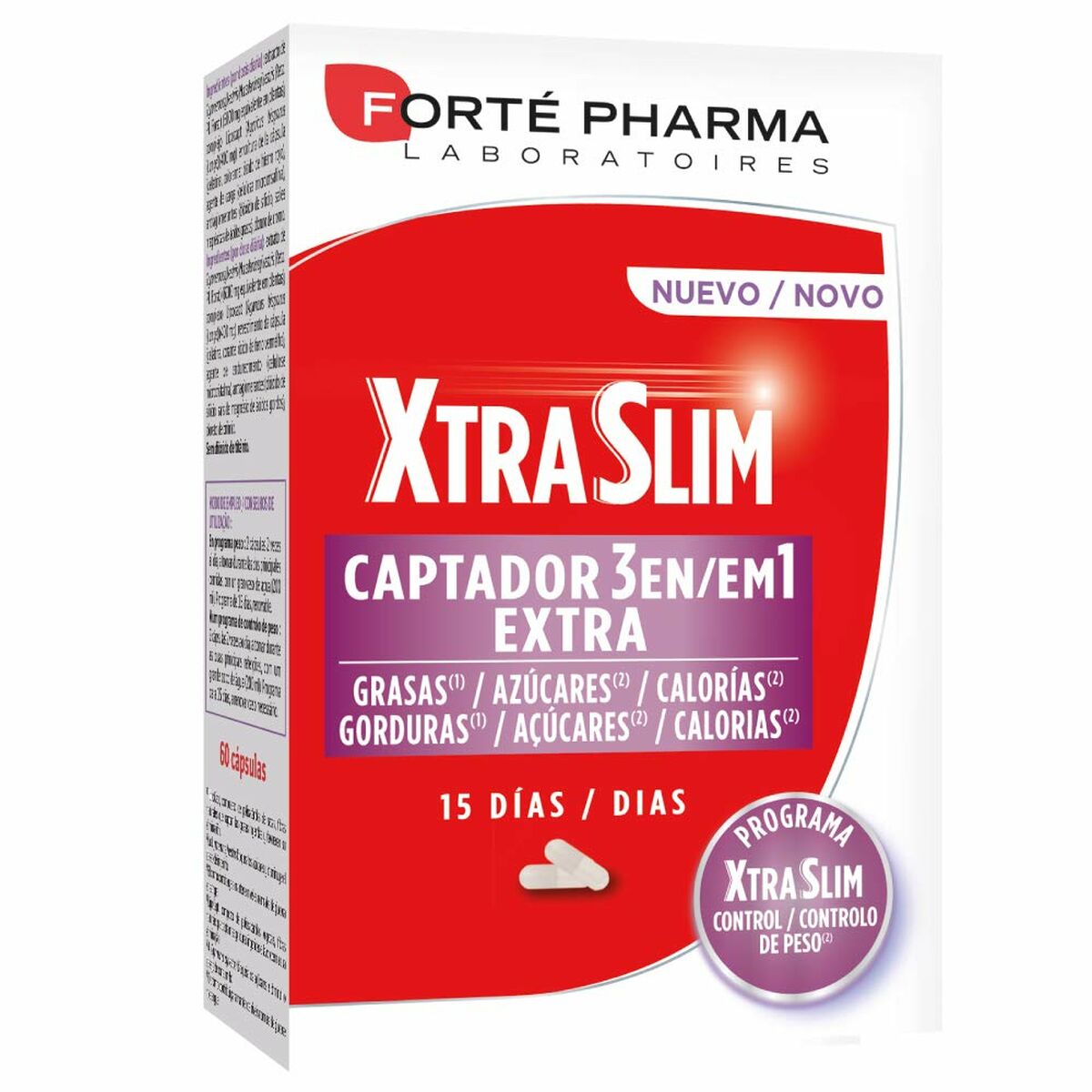 Fat burning Forté Pharma Xtraslim Captador-0
