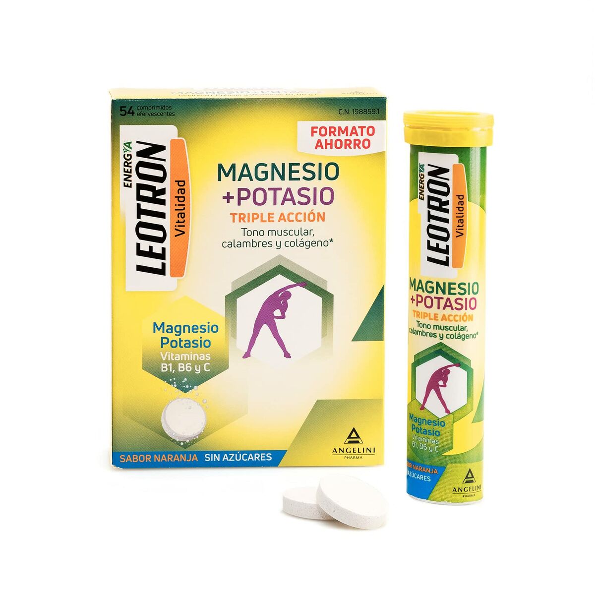 Food Supplement Leotron Magnesium Potassium-1