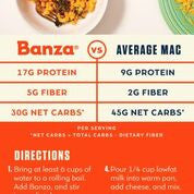 BANZA CHCKPEA MAC & CHED ( 6 X 5.5 OZ   )-1