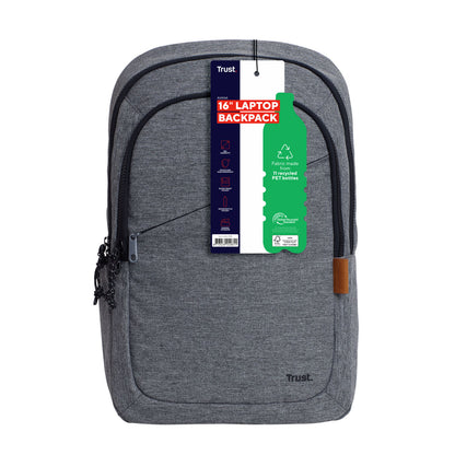 Laptop Backpack Trust 24981 Grey-5
