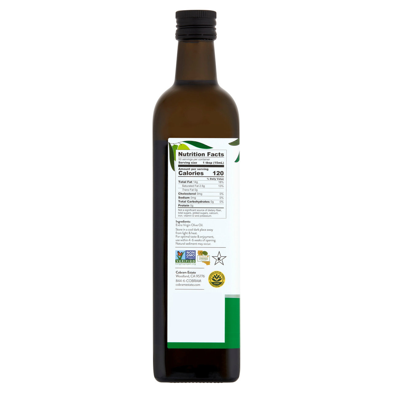 COBRAM CA 100% CLSC EVOO ( 6 X 25.4 OZ   )-2