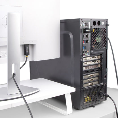 DisplayPort to HDMI Adapter Startech 6F-DP-HDMI-4K60-HDR Black 2 m-1