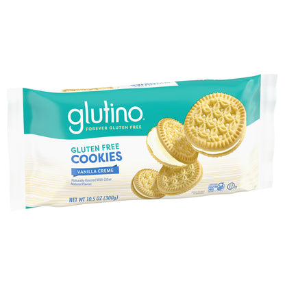 Glutino Vanilla Creme Cookies (12x10.6 Oz)-2
