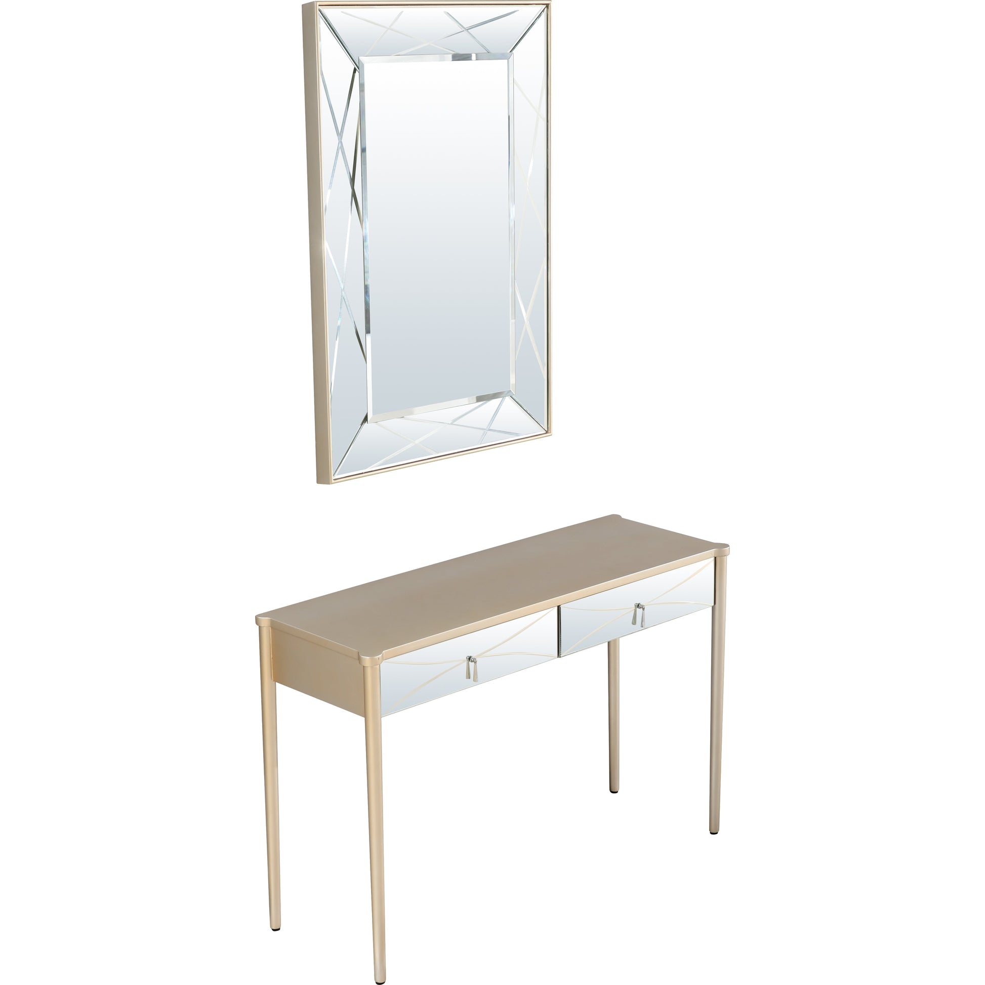 Insley Wall Mirror and Console-1