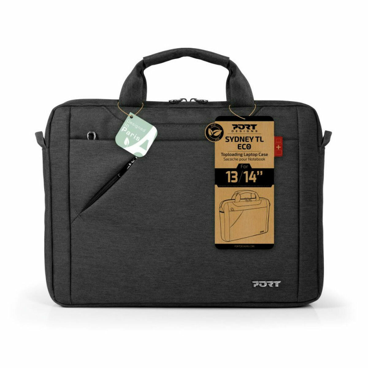 Laptop Case Port Designs Black 14"-43