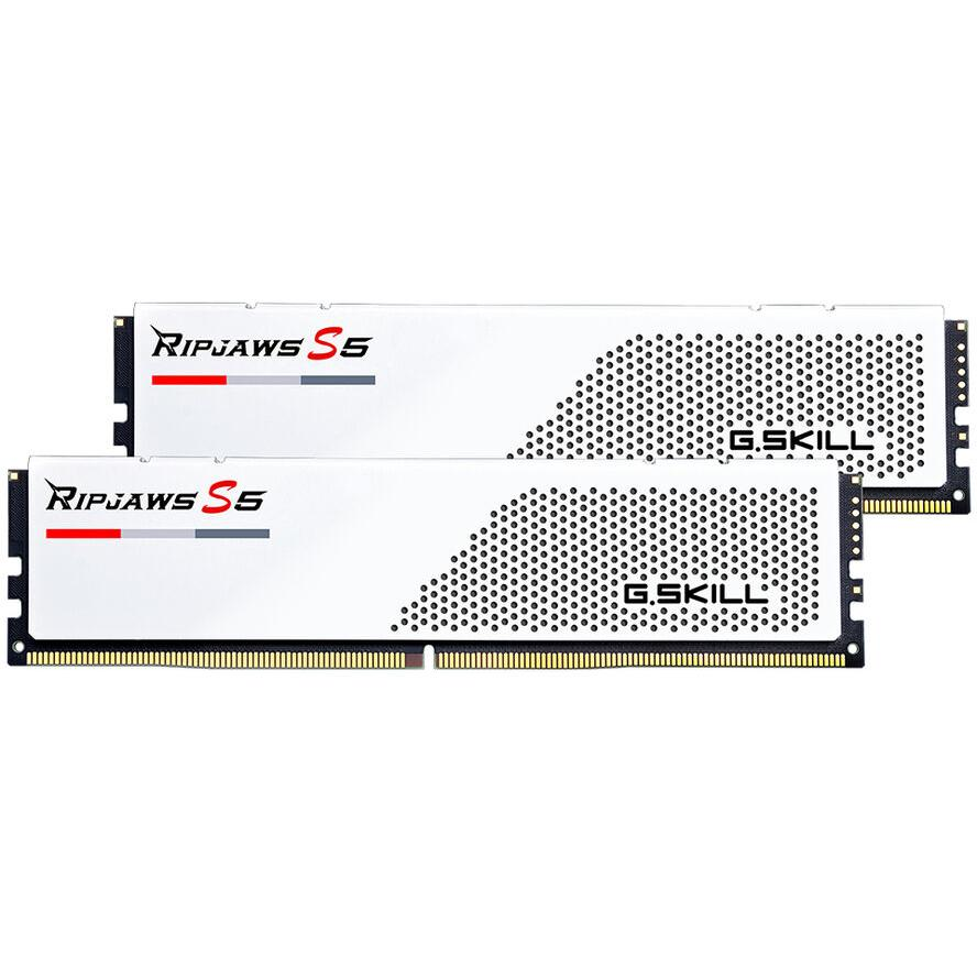 G.Skill 96GB / 6000 Ripjaws S5 DDR5 CL30 Dual RAM KIT (2x48GB) (F5-6000J3036F48GX2-RS5W)-0