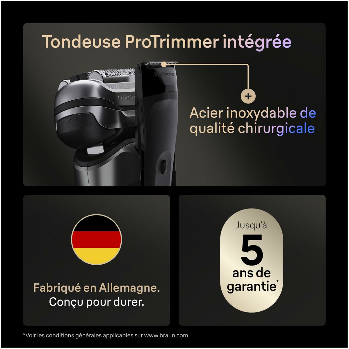 Hair Clippers Braun 9615S-2