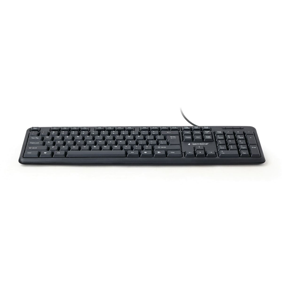 Keyboard GEMBIRD KB-U-103 Black Spanish Qwerty-1