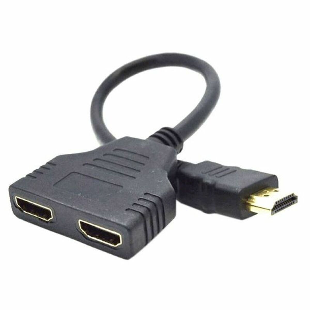 HDMI to Double HDMI Adapter GEMBIRD DSP-2PH4-04 Black-3