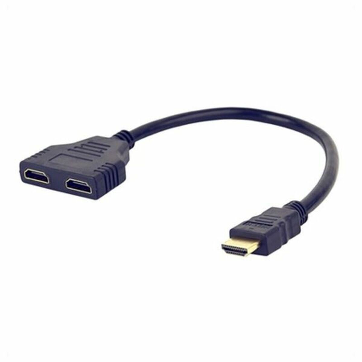 HDMI to Double HDMI Adapter GEMBIRD DSP-2PH4-04 Black-0