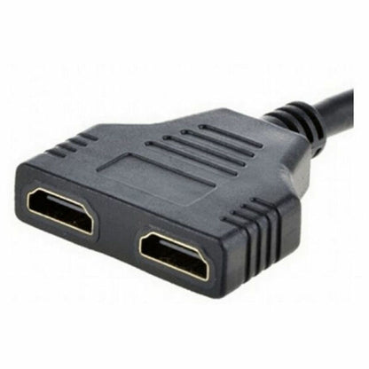 HDMI to Double HDMI Adapter GEMBIRD DSP-2PH4-04 Black-2