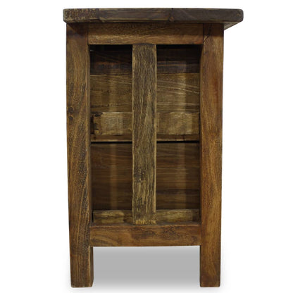 vidaXL Nightstand Solid Reclaimed Wood 15.7"x11.8"x20.1"-4