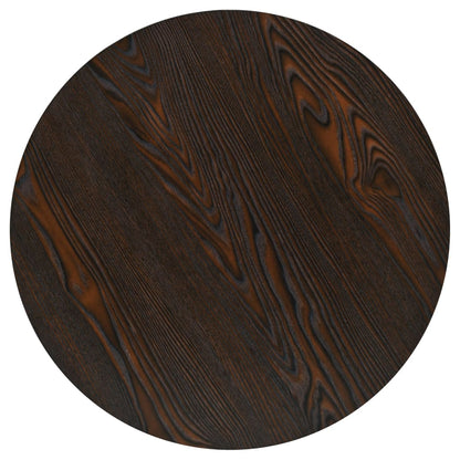 vidaXL Bistro Table Kitchen Bar Table Dining Room Table MDF and Steel Round-4