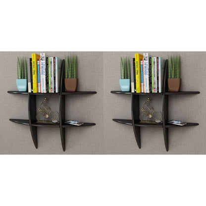 vidaXL Floating Wall Display Shelf Book/DVD Storage Wall Shelf Rack Furniture-9