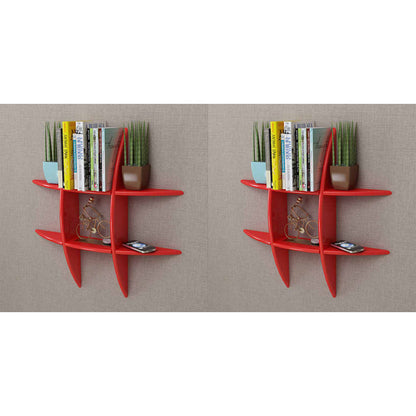 vidaXL Floating Wall Display Shelf Book/DVD Storage Wall Shelf Rack Furniture-10