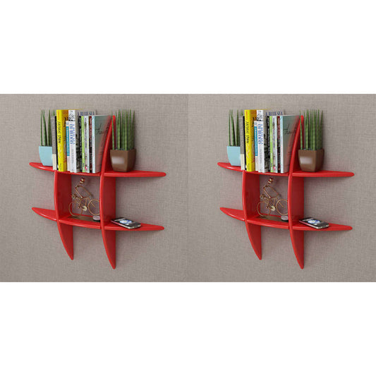vidaXL Floating Wall Display Shelf Book/DVD Storage Wall Shelf Rack Furniture-10