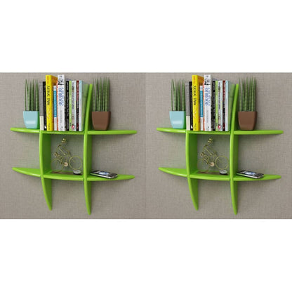 vidaXL Floating Wall Display Shelf Book/DVD Storage Wall Shelf Rack Furniture-4