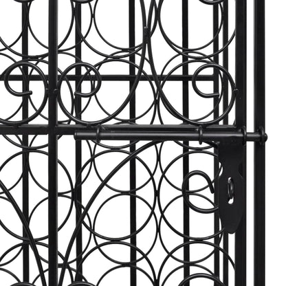 vidaXL Wine Rack for 28 Bottles Metal-4