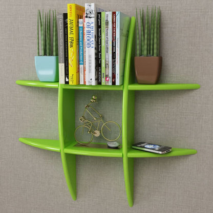 vidaXL Floating Wall Display Shelf Book/DVD Storage Wall Shelf Rack Furniture-7
