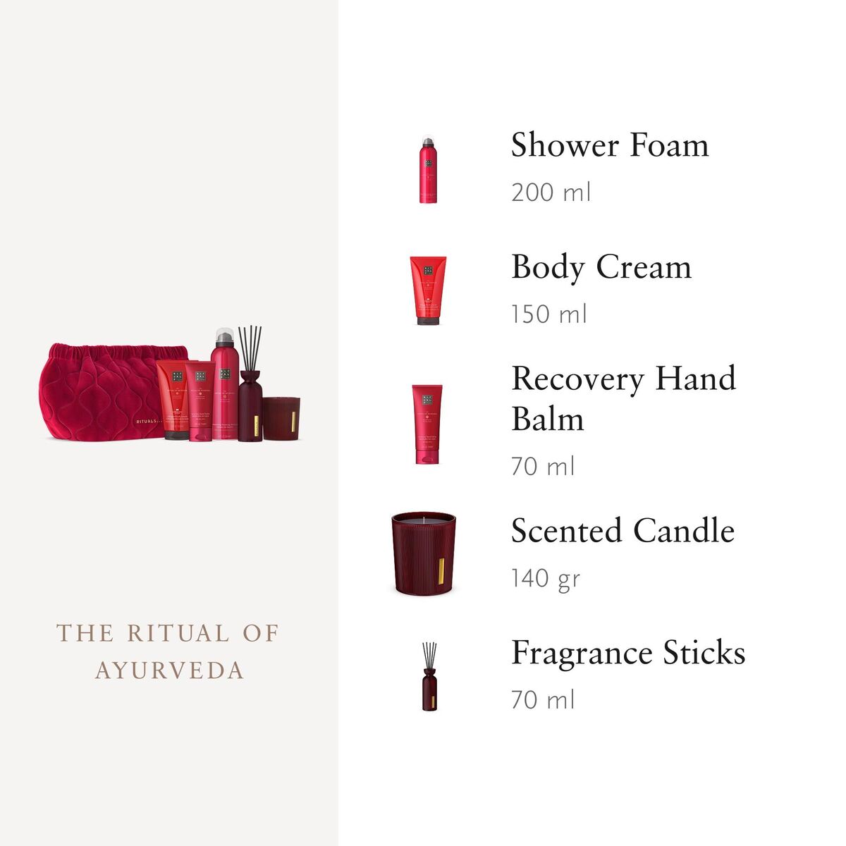 Body Lotion Rituals THE RITUAL OF AYURVEDA 5 Pieces-4