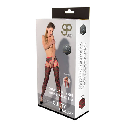 Stockings Guilty Pleasure Black (M)-0