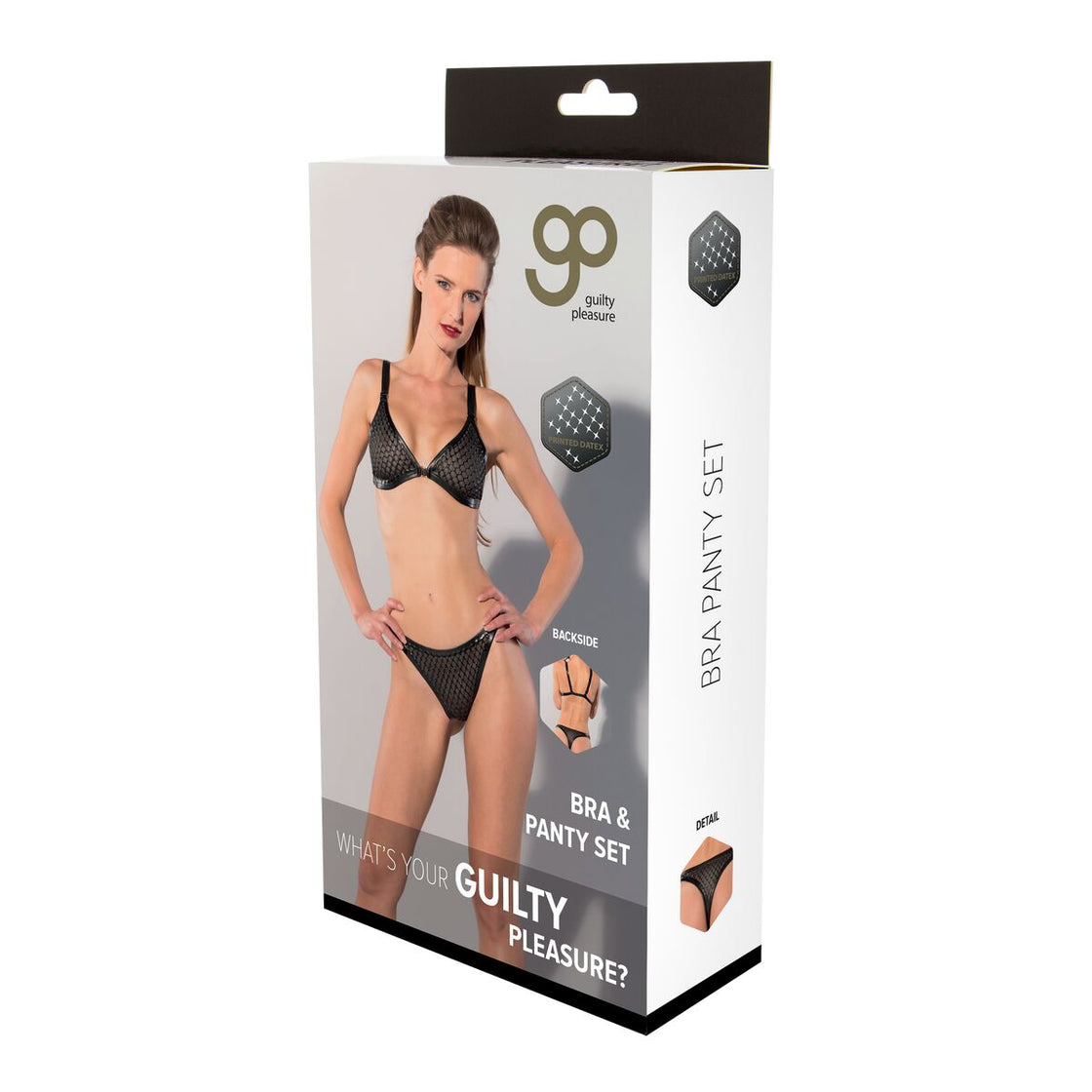 Underwear Set Guilty Pleasure Black (M)-0