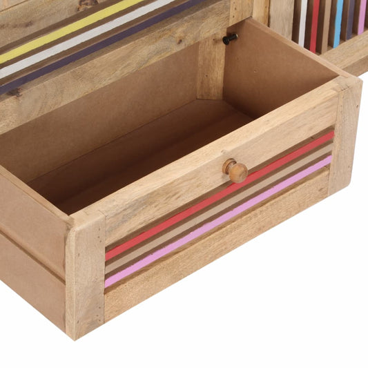 vidaXL Sideboard Storage Cabinet Buffet Sideboard Cabinet Solid Wood Mango-0