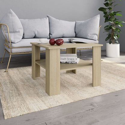 vidaXL Coffee Table Accent End Side Sofa Table for Living Room Engineered Wood-11
