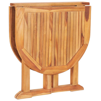 vidaXL Folding Butterfly Patio Table 59.1"x35.4"x29.5" Solid Teak Wood-1