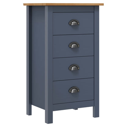 vidaXL Sideboard Storage Side Cabinet Furniture Living Room Solid Wood Pine-1