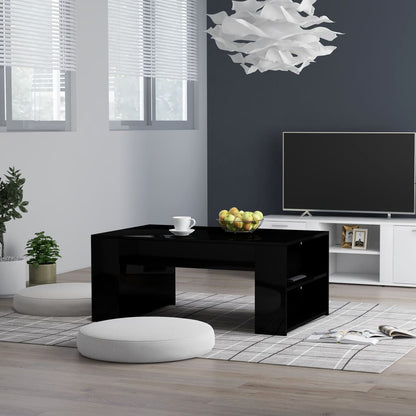 vidaXL Coffee Table Accent End Side Sofa Table for Living Room Engineered Wood-12