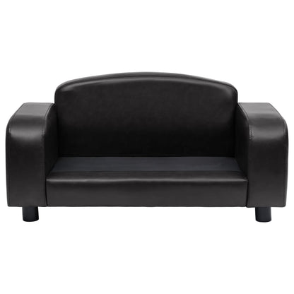 vidaXL Dog Sofa Dog Bed Foam Pet Puppy Couch with Washable Cover Faux Leather-1