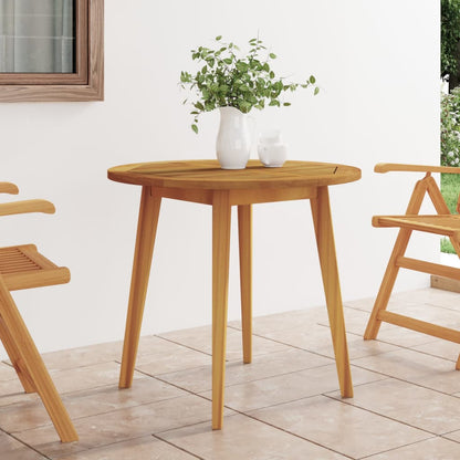 vidaXL Patio Table Outdoor Dining Table for Backyard Lawn Solid Wood Acacia-7