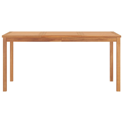 vidaXL Outdoor Dining Table Patio Table Garden Porch Furniture Solid Teak Wood-3