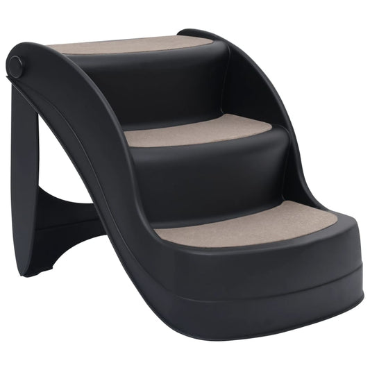 vidaXL Dog Stairs Foldable Dog Ramp Pet Stairs for High Bed Couch Car Sofa-0