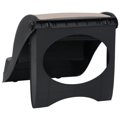 vidaXL Dog Stairs Foldable Dog Ramp Pet Stairs for High Bed Couch Car Sofa-4