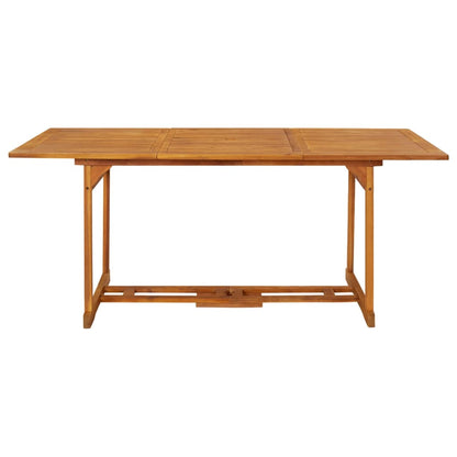 vidaXL Outdoor Dining Table Patio Table Garden Furniture Solid Wood Acacia-3