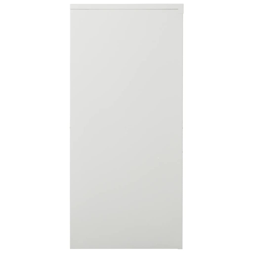 vidaXL Sliding Door Cabinet Anthracite 35.4"x15.7"x35.4" Steel-2