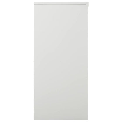 vidaXL Sliding Door Cabinet Anthracite 35.4"x15.7"x35.4" Steel-2